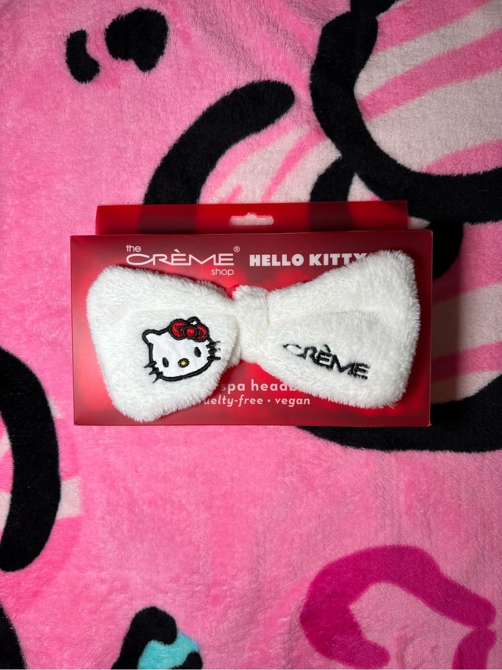 The Creme Shop Hello Kitty Plush Spa Headband